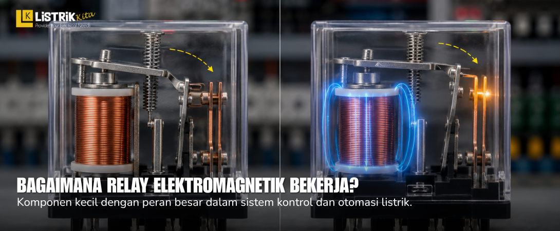 Mengenal Cara Kerja Relay Elektromagnetik