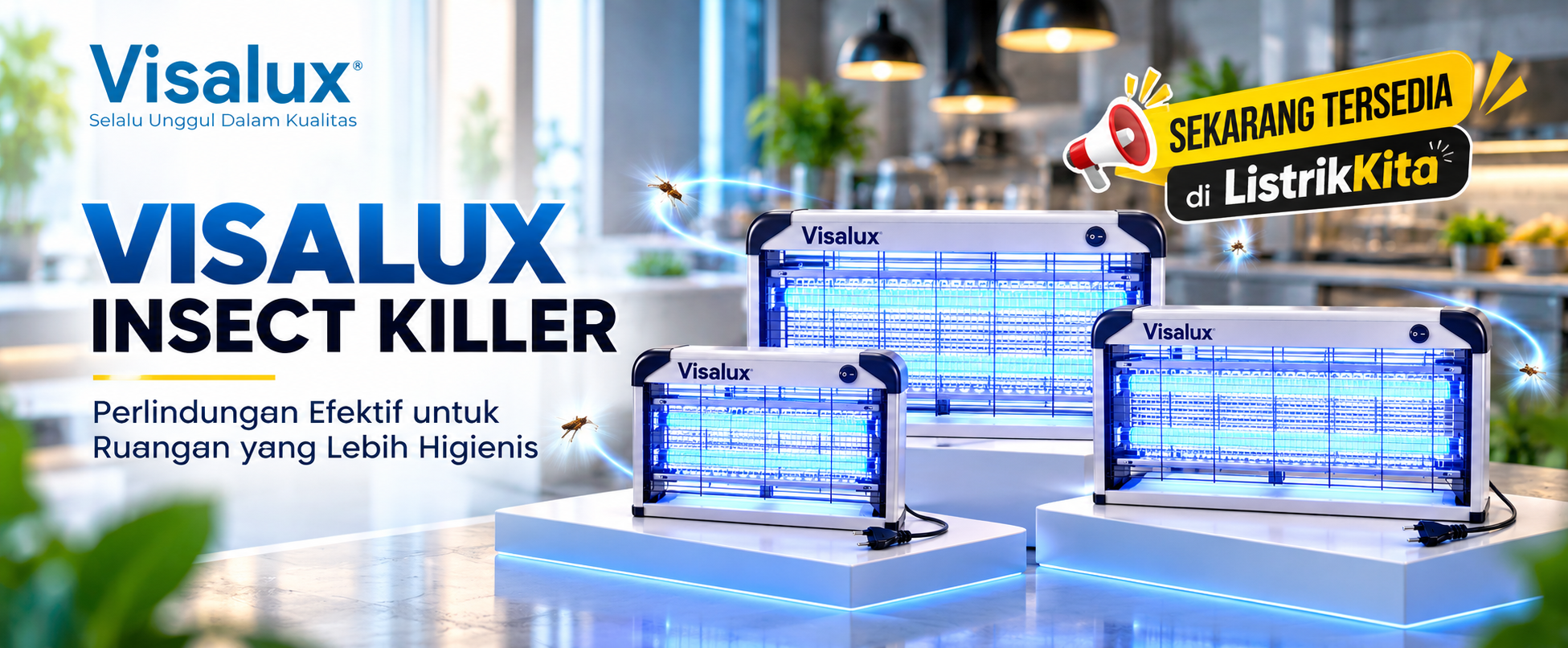 VISALUX Insect Killer: Solusi Efektif untuk Pengendalian Serangga Terbang