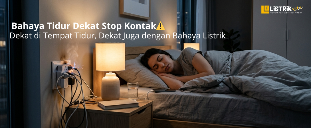 Bahaya Tidur Dekat Stop Kontak yang Perlu Diwaspadai