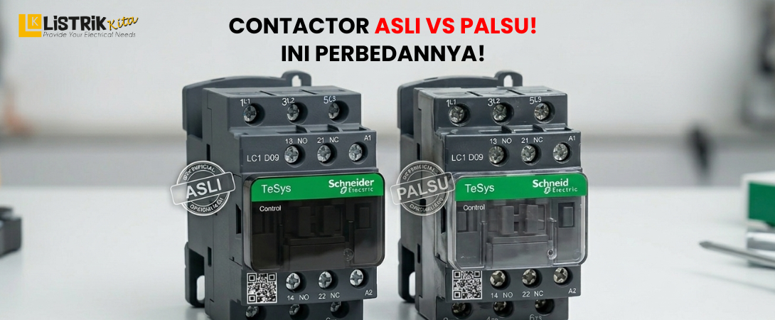Tesys Contactor Asli vs Palsu: Ini Bedanya