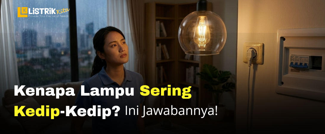 Lampu Rumah Sering Berkedip? Cek 5 Penyebab Ini