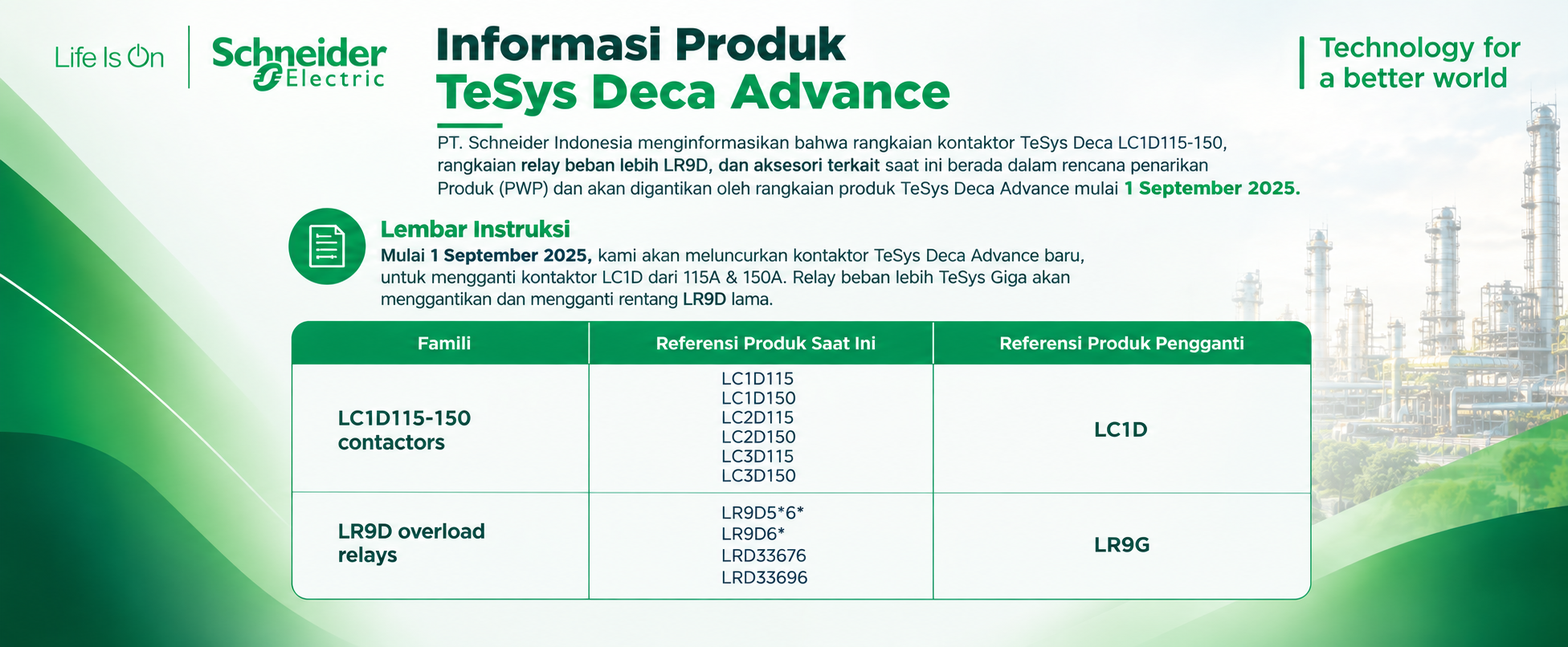Schneider Luncurkan TeSys Deca Advance & TeSys Giga
