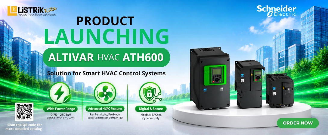 Altivar HVAC ATH600: VSD HVAC Generasi Terbaru