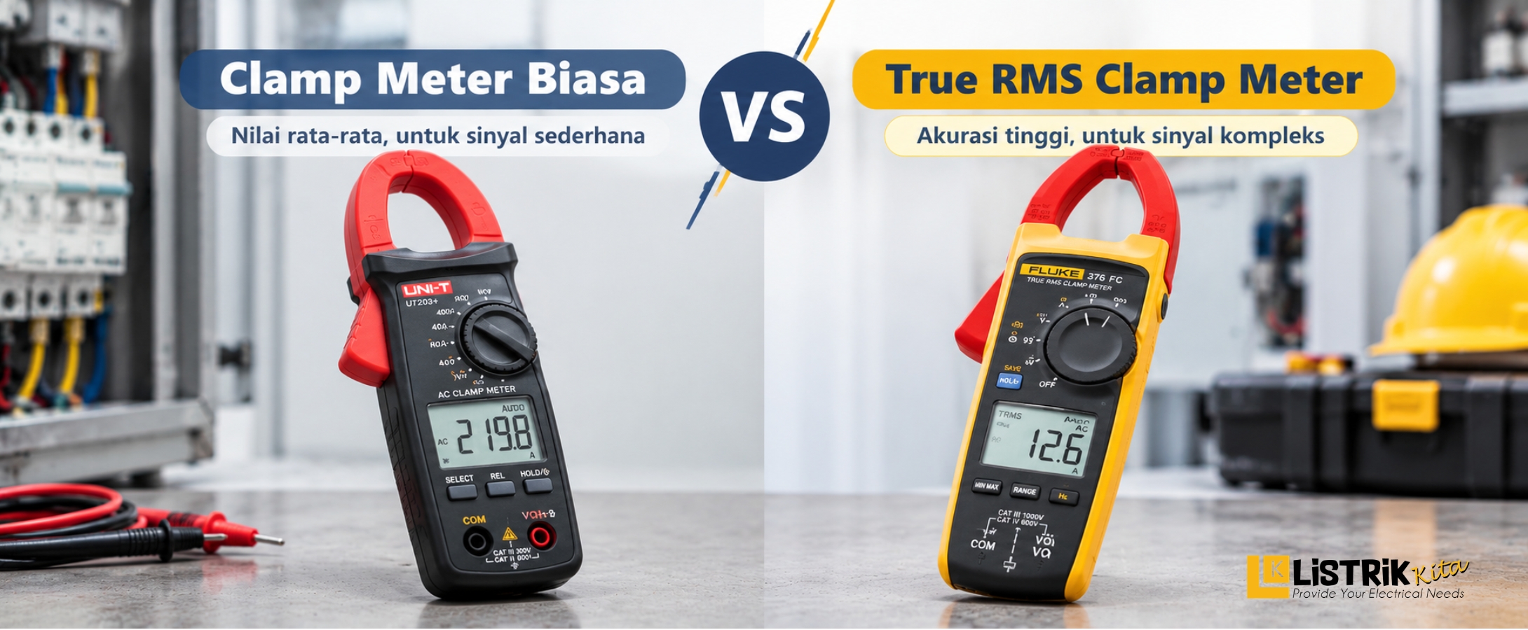 Clamp Meter Standar vs. True RMS: Apa Perbedaannya?