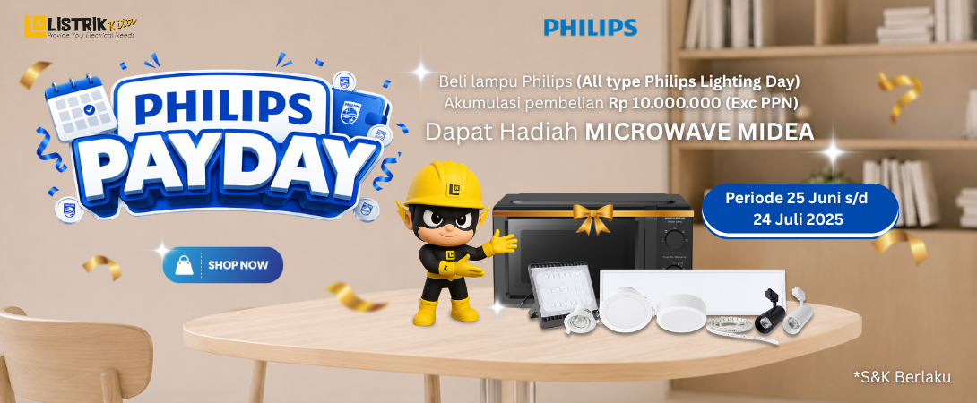 Philips Payday: Belanja Lampu Dapat Microwave