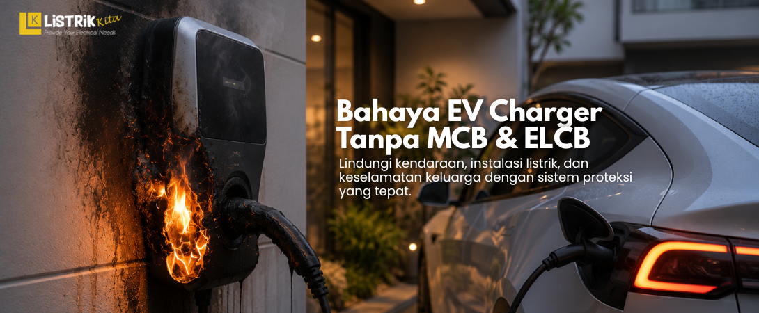 Bahaya EV Charger Tanpa MCB dan ELCB