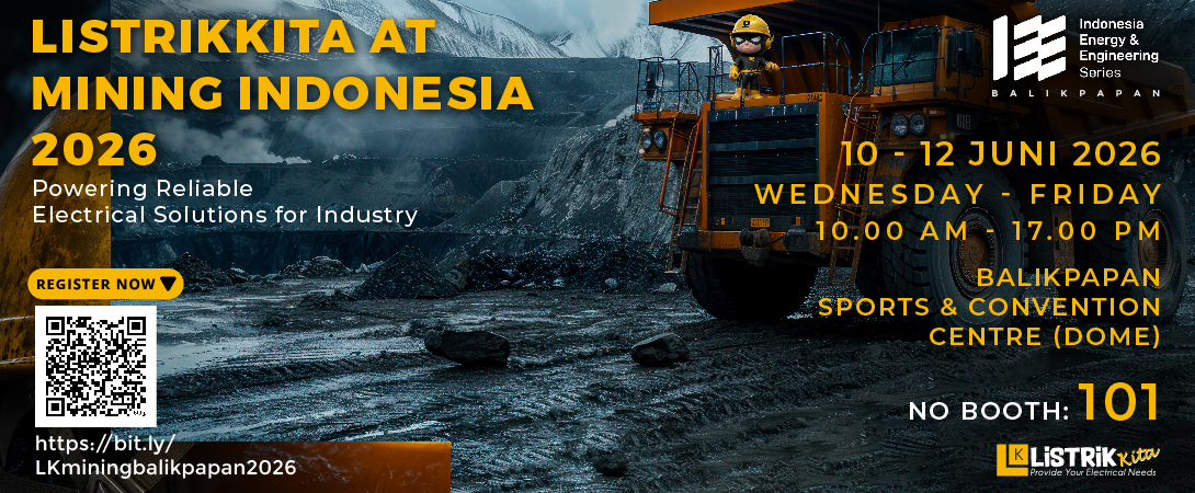 Listrik Kita Hadir di Mining Indonesia 2026 Balikpapan
