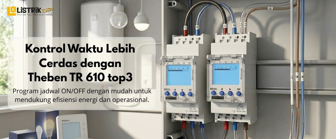Theben TR 610 top3: Time Switch Digital Andal