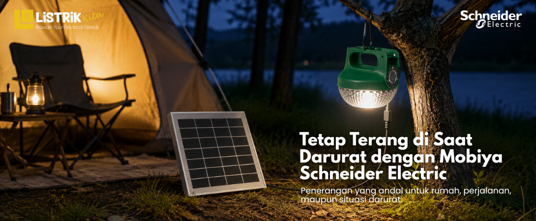Mobiya Schneider Electric untuk Lampu Darurat