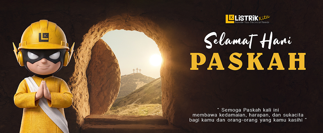 Listrik Kita Mengucapkan Selamat Hari Paskah