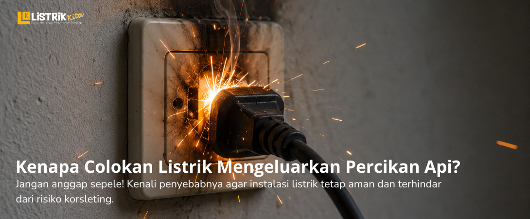 Penyebab Colokan Listrik Mengeluarkan Percikan Api