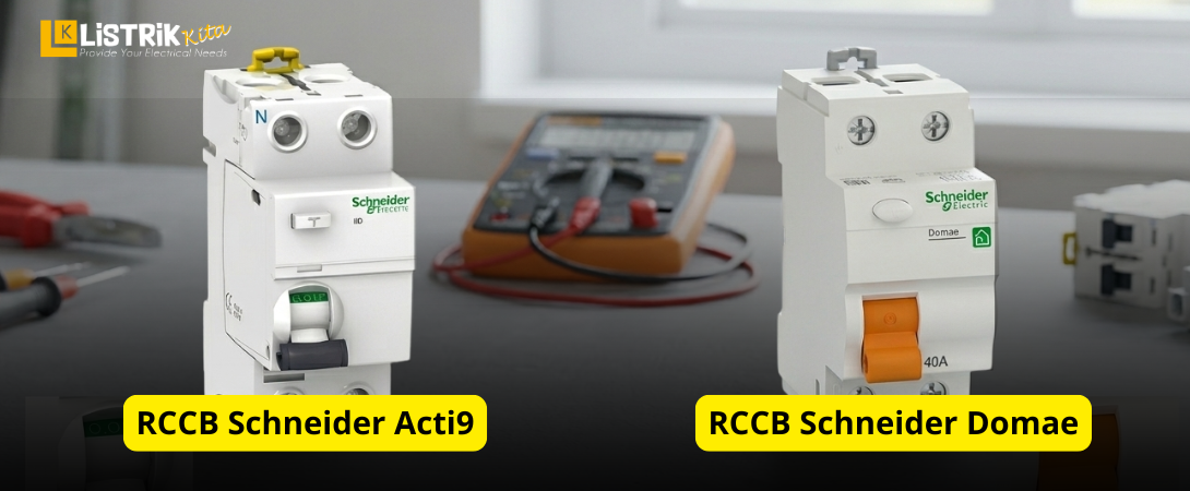 Choosing Schneider Acti9 and Domae RCCB