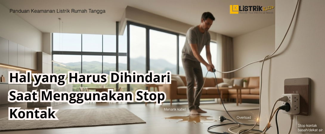 6 Hal yang Harus Dihindari Saat Menggunakan Stop Kontak