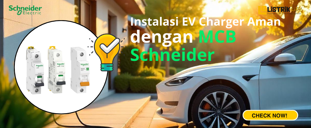 Safe EV Charger Installation with Schneider MCB