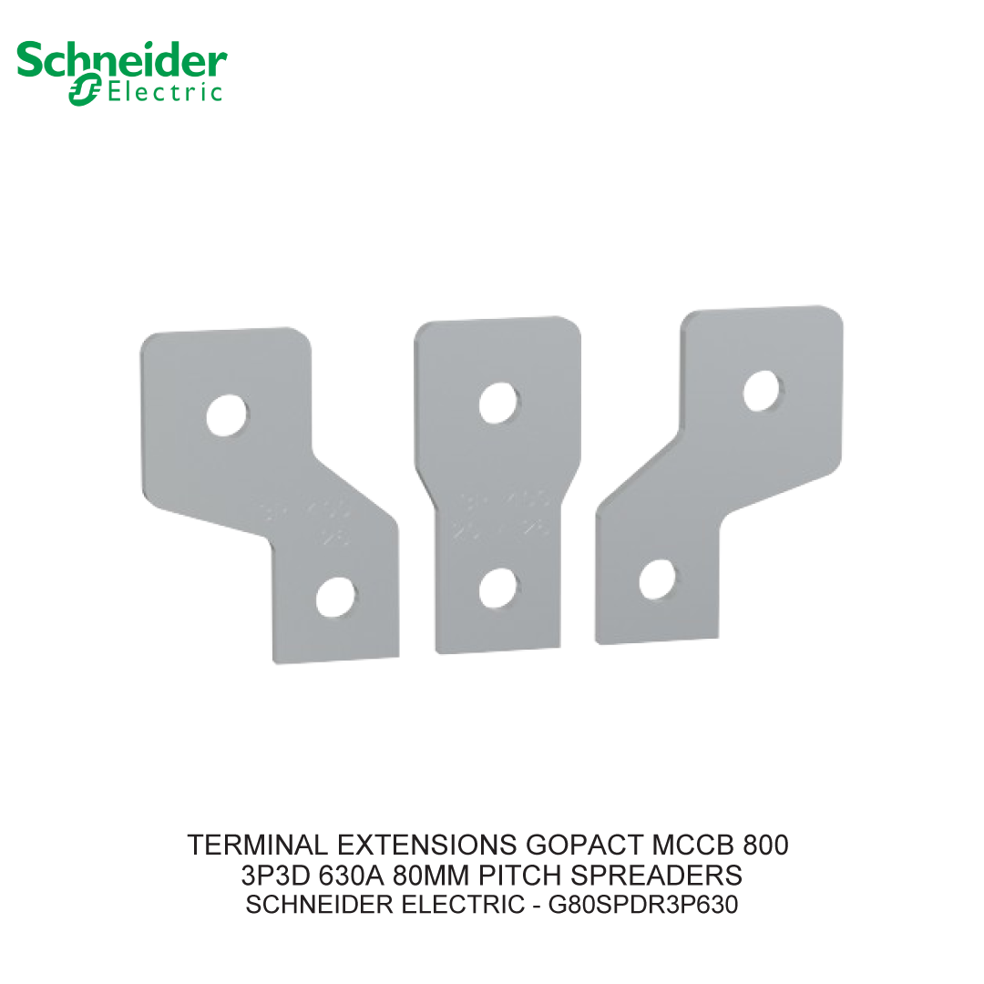 TERMINAL EXTENSIONS GOPACT MCCB 800 3P3D 630A 80MM PITCH SPREADERS