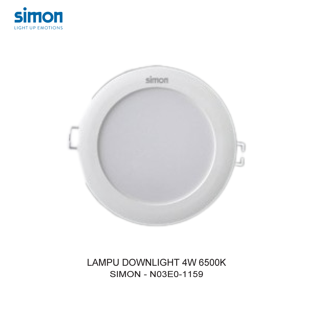 SIMON LAMPU DOWNLIGHT 4W 6500K