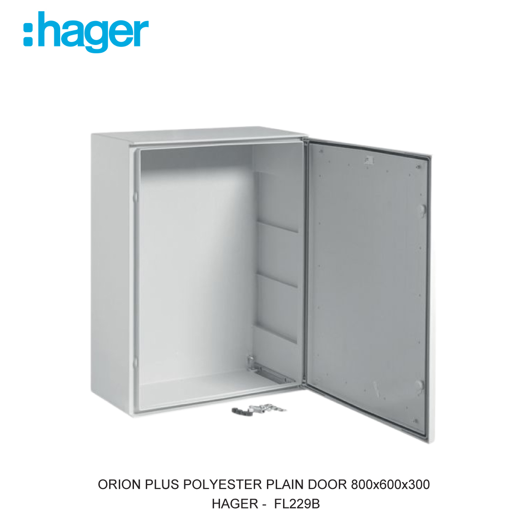 ORION PLUS POLYESTER PLAIN DOOR 800x600x300