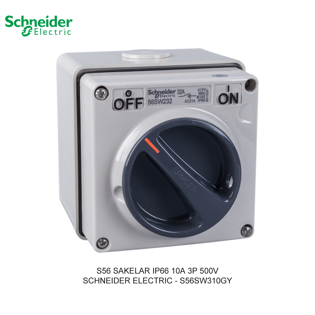 S56 SAKELAR IP66 10A 3P 500V