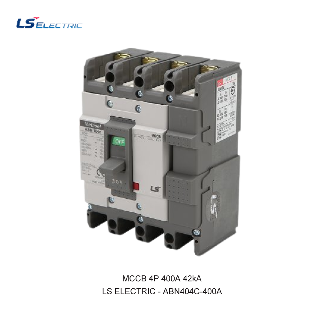 MCCB 4P 400A 42kA