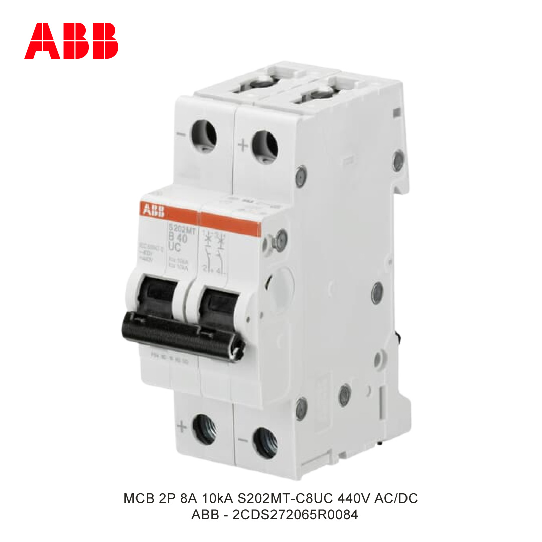 MCB 2P 8A 10kA KURVA C