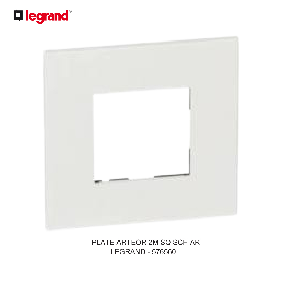 PLATE ARTEOR 2M SQ SCH AR