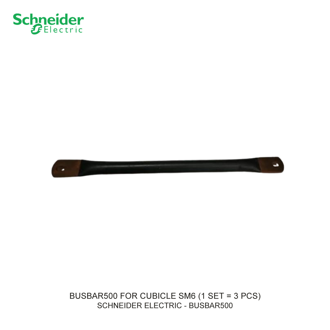 BUSBAR500 FOR CUBICLE SM6 (1 SET = 3 PCS)