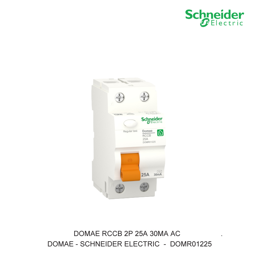 DOMAE RCCB 2P 25A 30MA AC