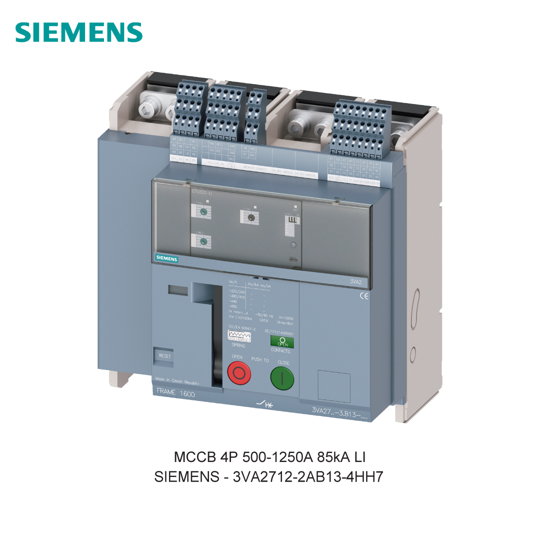 MCCB 4P 500-1250A 85kA LI