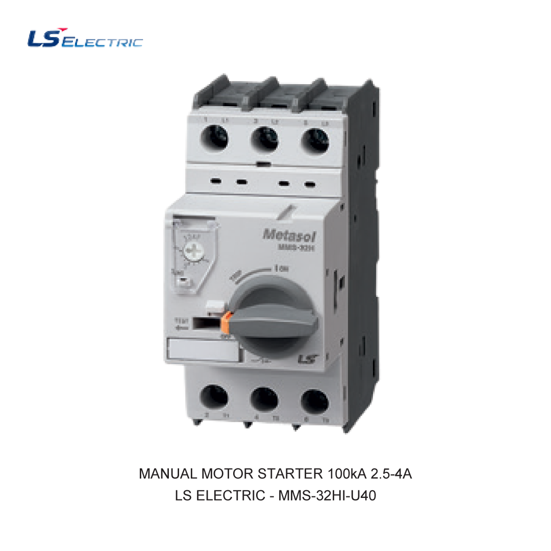 MANUAL MOTOR STARTER 100kA 2.5-4A