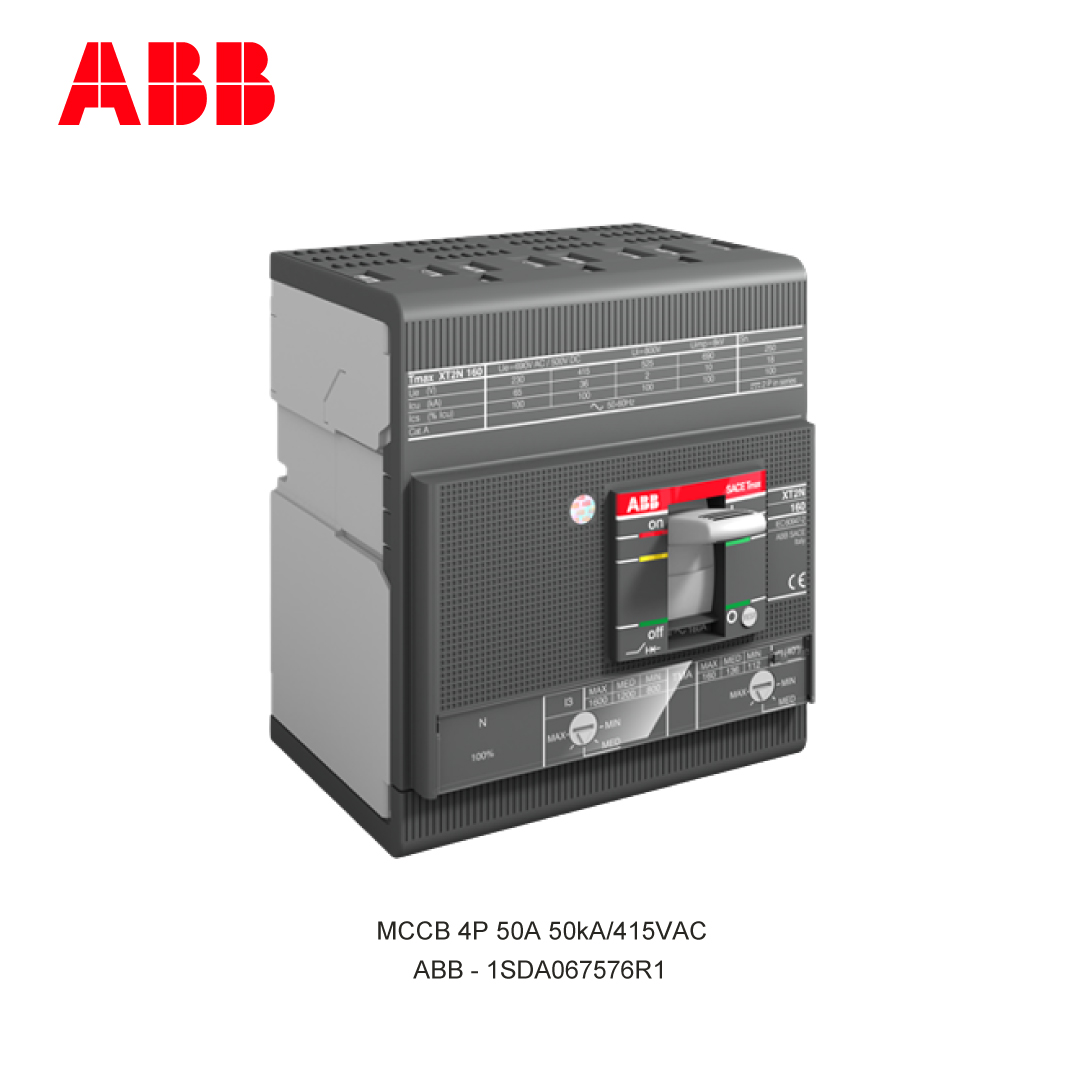 MCCB 4P 50A 50kA/415VAC