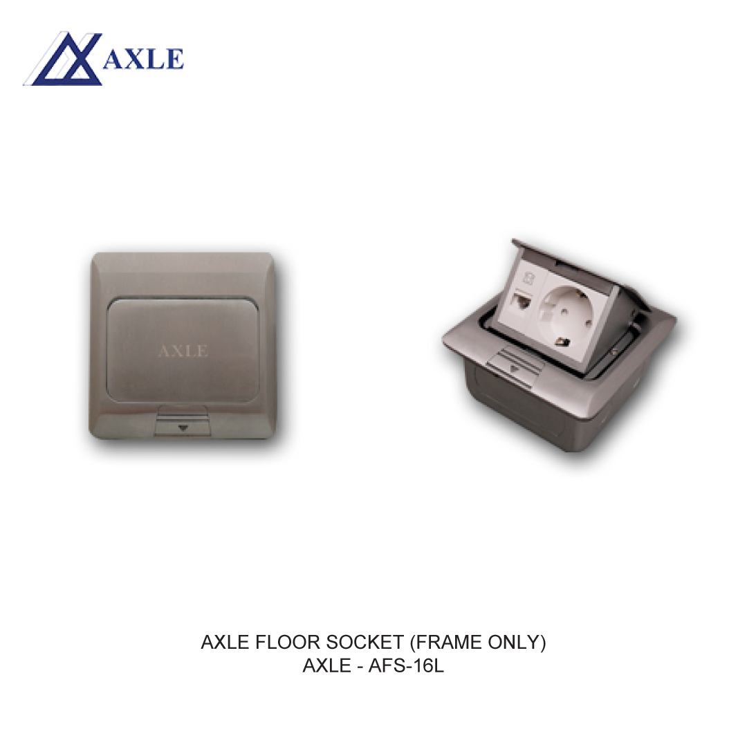 AXLE FLOOR SOCKET (FRAME ONLY)