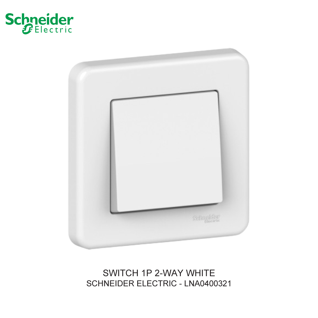 SWITCH 1P 2-WAY WHITE
