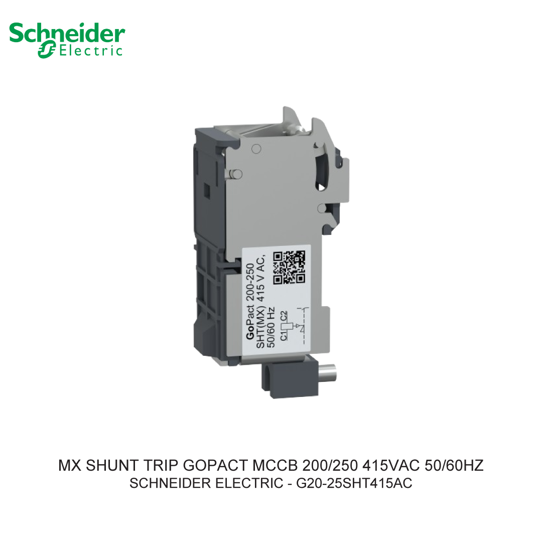 MX SHUNT TRIP GOPACT MCCB 200/250 415VAC 50/60HZ