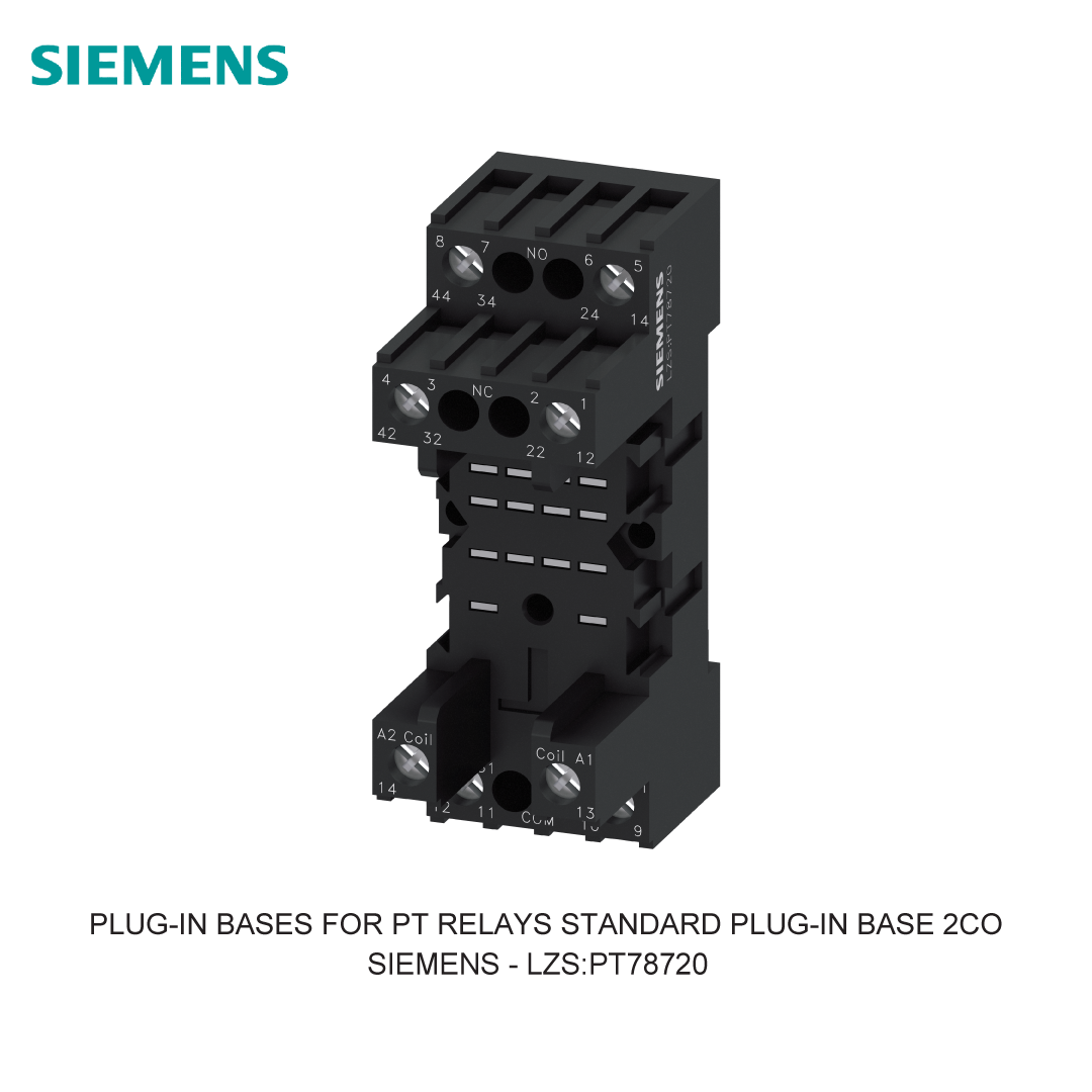 PLUG-IN BASES FOR PT RELAYS STANDARD PLUG-IN BASE 2CO
