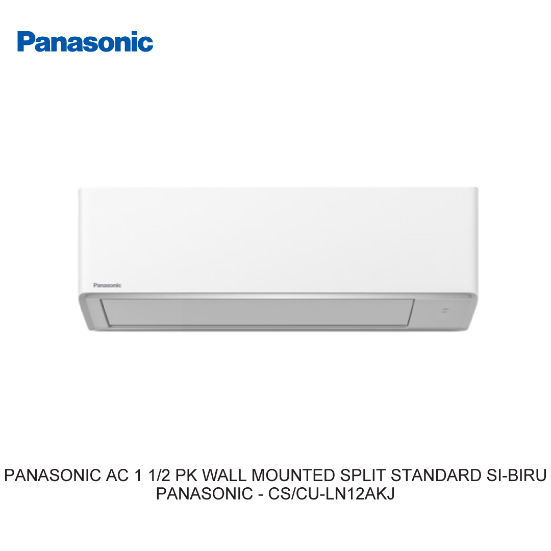 PANASONIC AC 1 1/2 PK WALL MOUNTED SPLIT STANDARD SI-BIRU