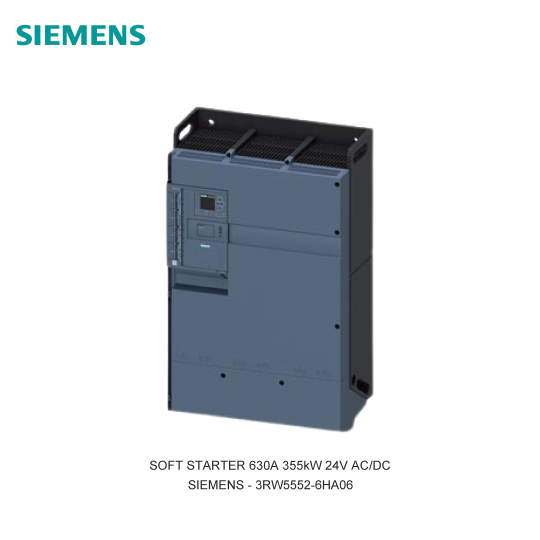 SOFT STARTER 630A 355kW 24V AC/DC