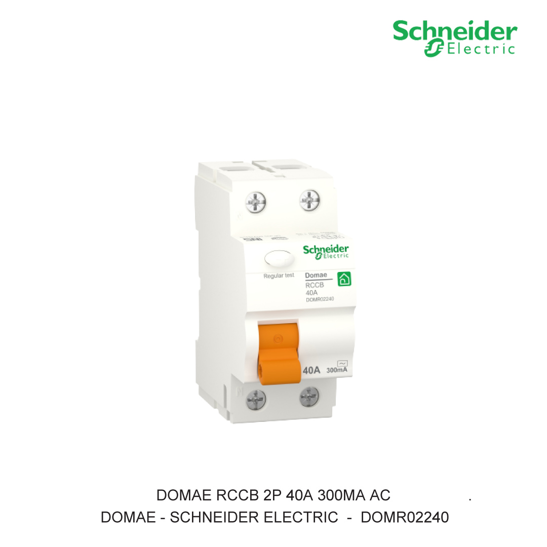DOMAE RCCB 2P 40A 300MA AC