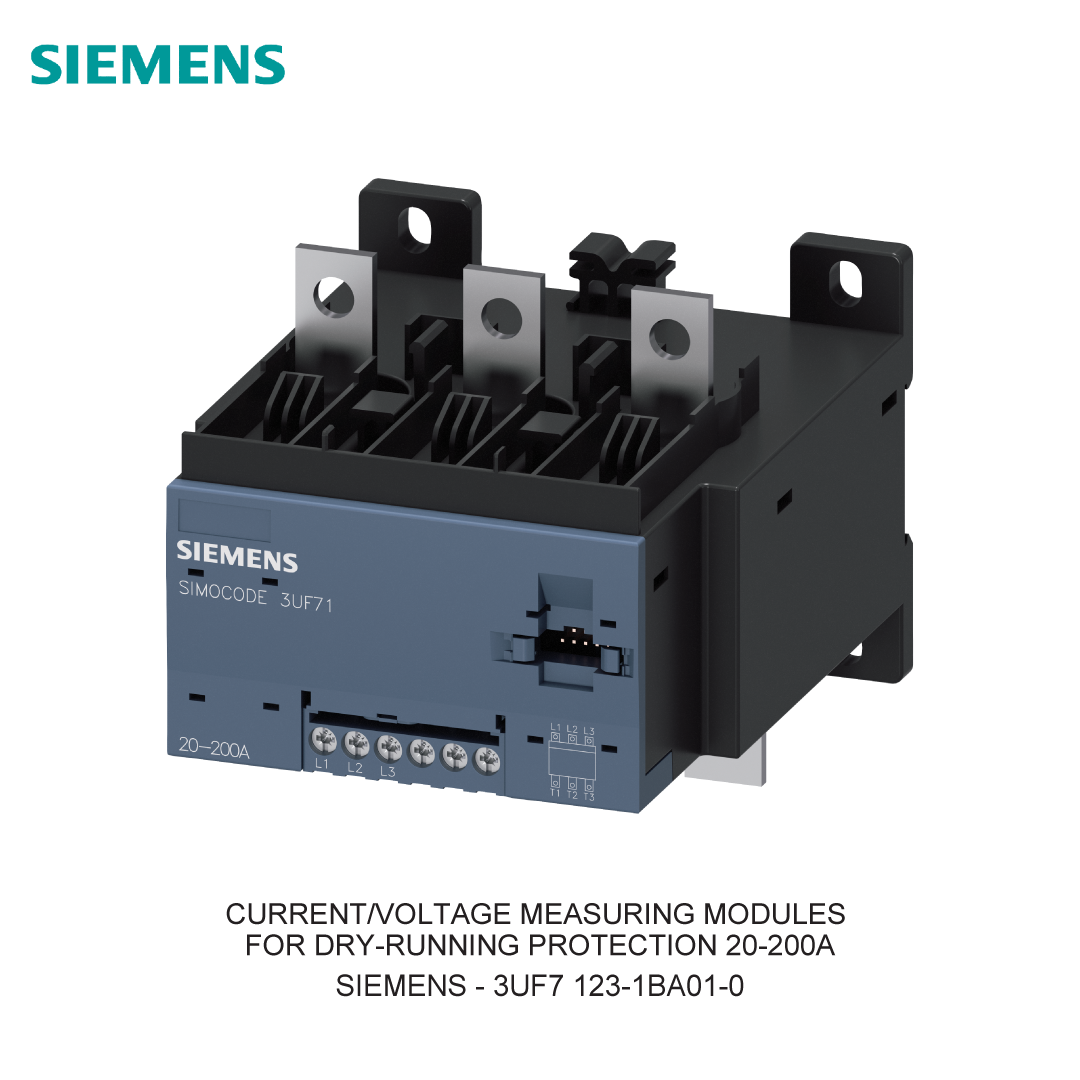 CURRENT/VOLTAGE MEASURING MODULES FOR DRY-RUNNING PROTECTION 20-200A