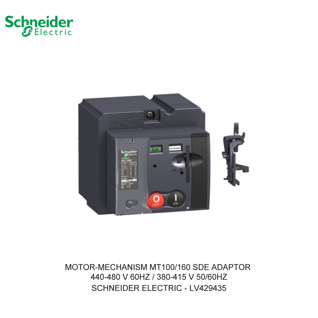 MOTOR-MECHANISM MT100/160 SDE ADAPTOR 440-480V 60HZ / 380-415V 50/60HZ