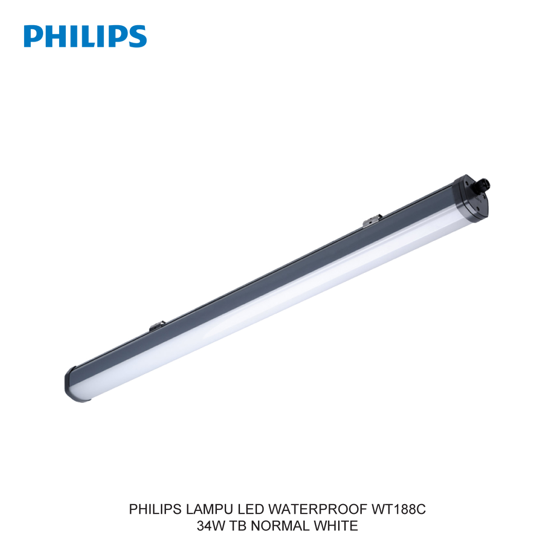PHILIPS LAMPU LED WATERPROOF WT188C 34W TB NORMAL WHITE