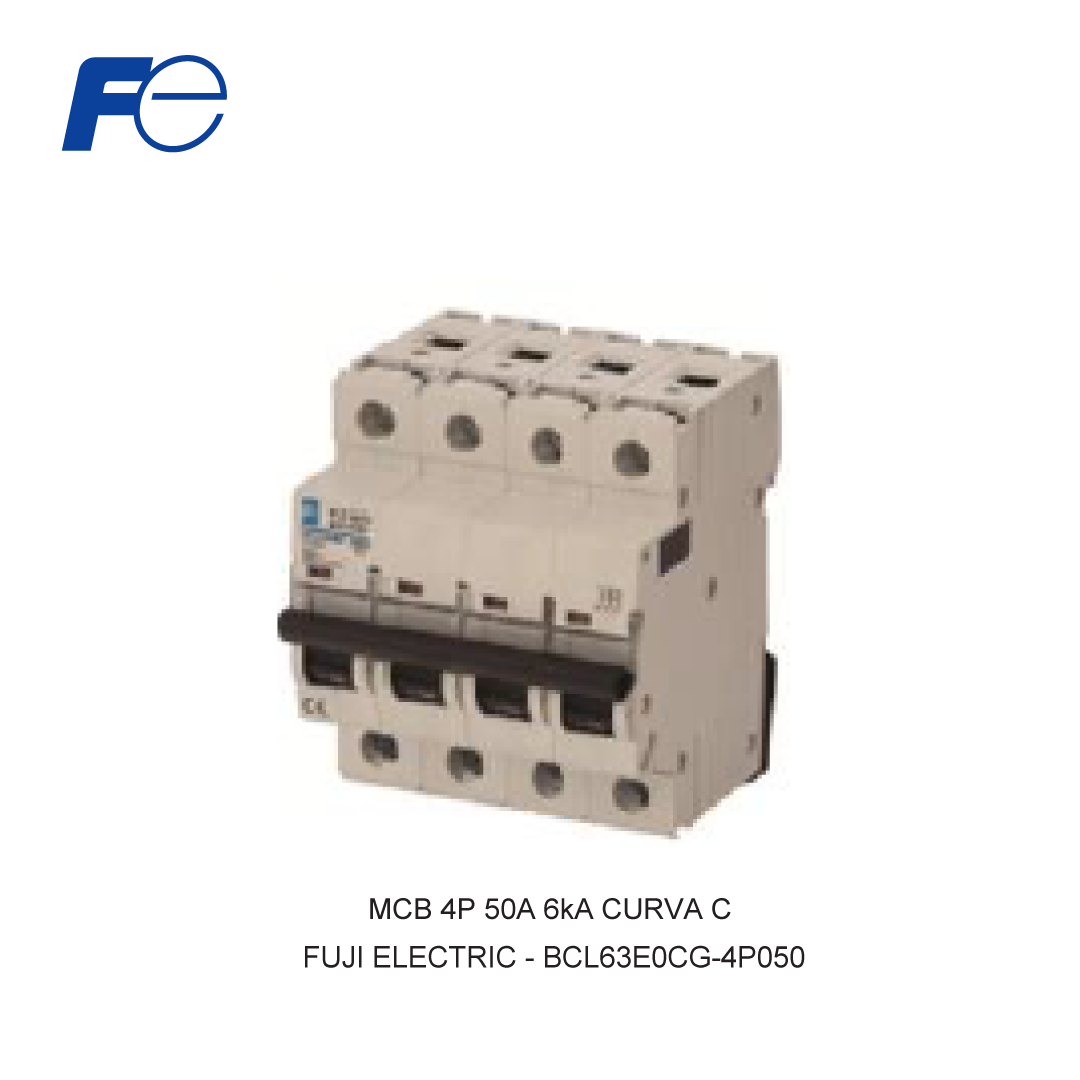 MCB 4P 50A 6kA KURVA C