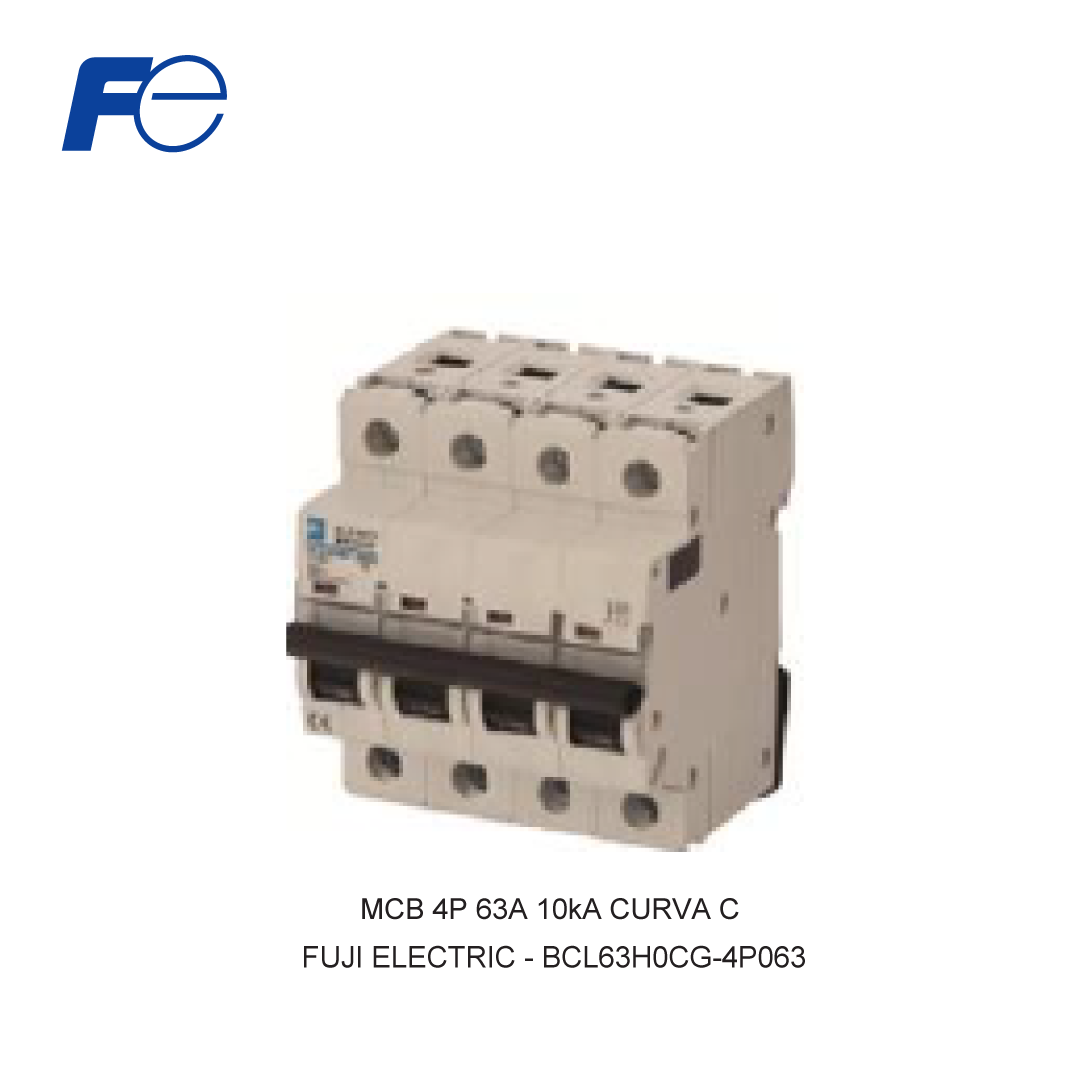MCB 4P 63A 10kA KURVA C