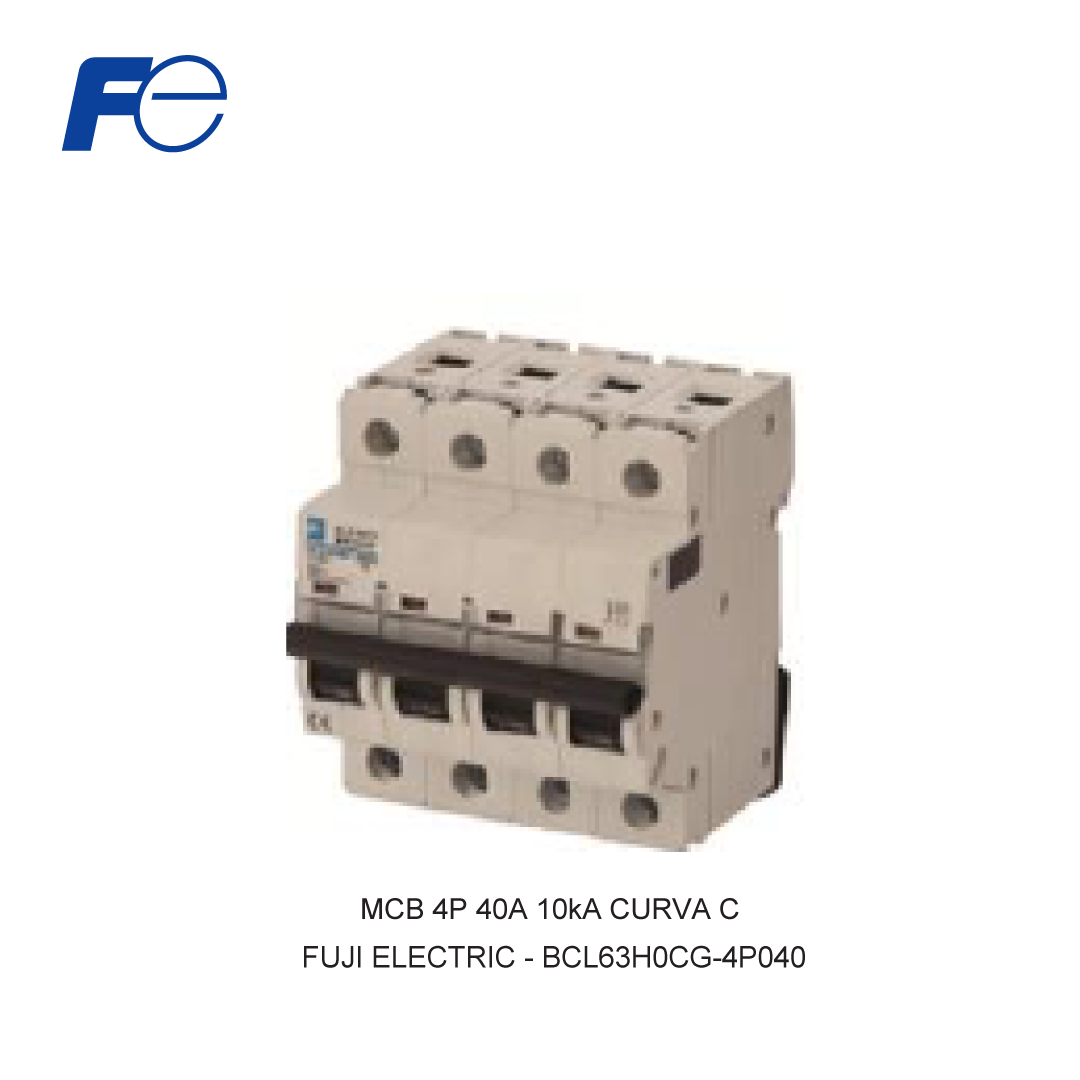 MCB 4P 40A 10kA KURVA C