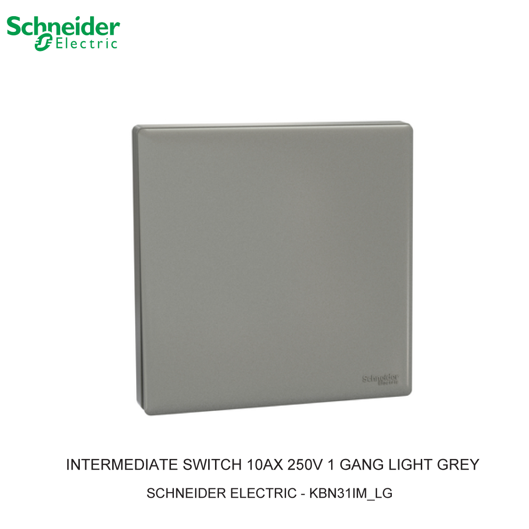 INTERMEDIATE SWITCH 10AX 250V 1 GANG LIGHT GREY VIVACE E