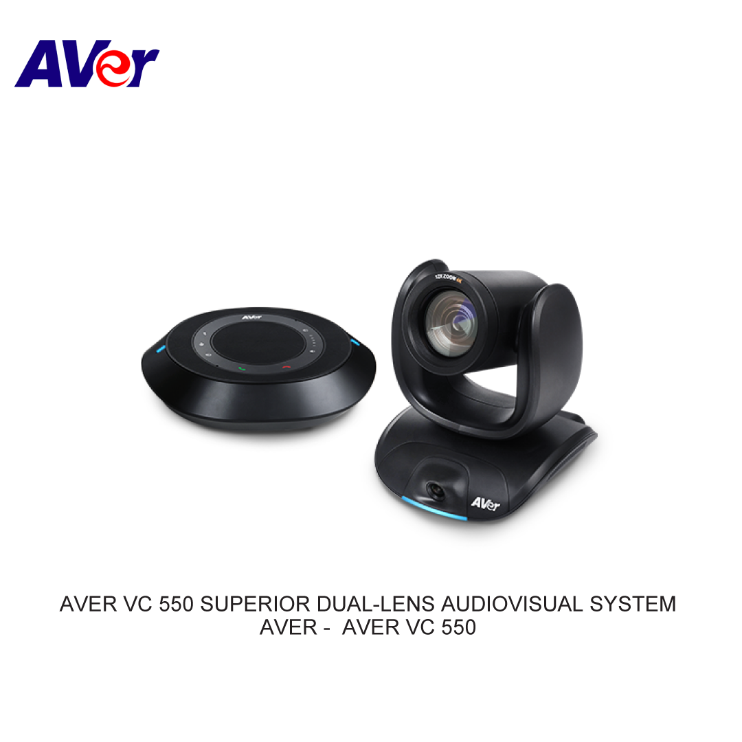 AVER VC 550 SUPERIOR DUAL-LENS AUDIOVISUAL SYSTEM