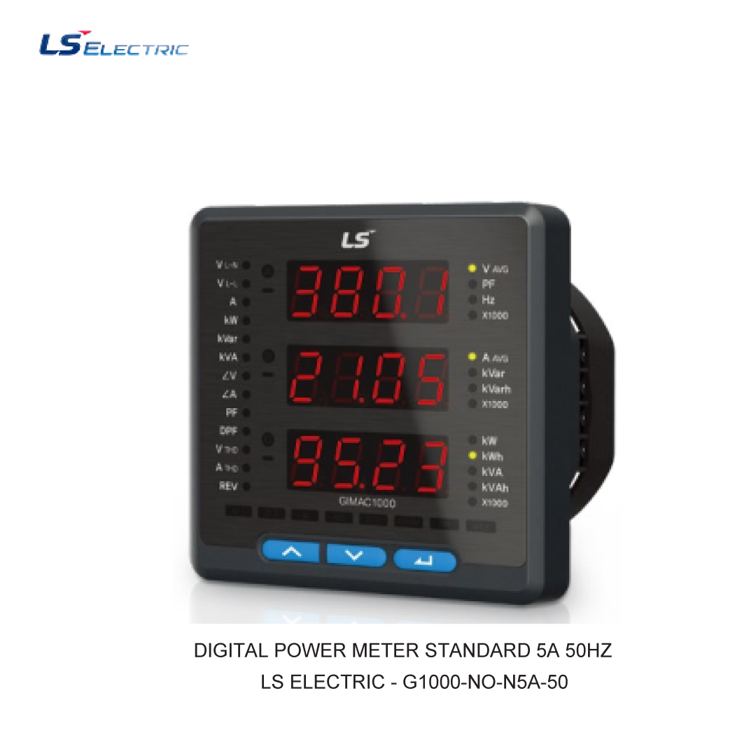 DIGITAL POWER METER STANDARD 5A 50HZ