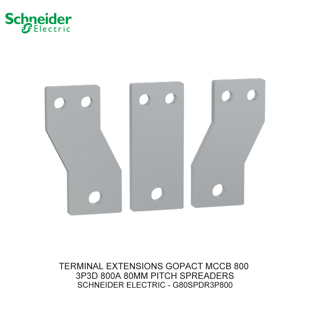 TERMINAL EXTENSIONS GOPACT MCCB 800 3P3D 800A 80MM PITCH SPREADERS