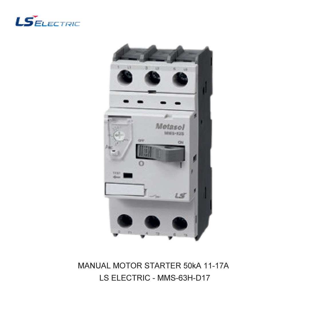 MANUAL MOTOR STARTER 50kA 11-17A