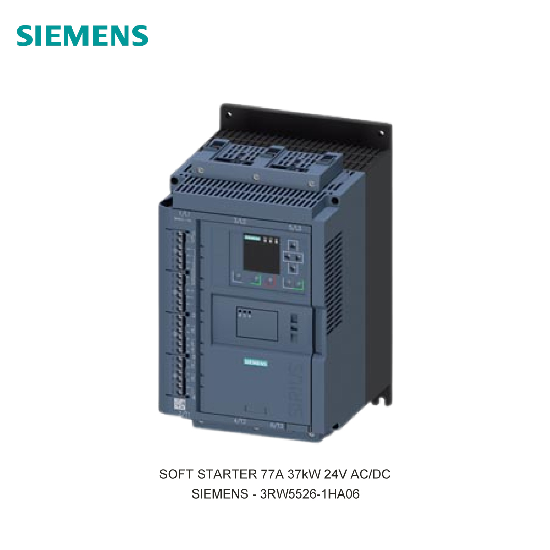SOFT STARTER 77A 37kW 24V AC/DC