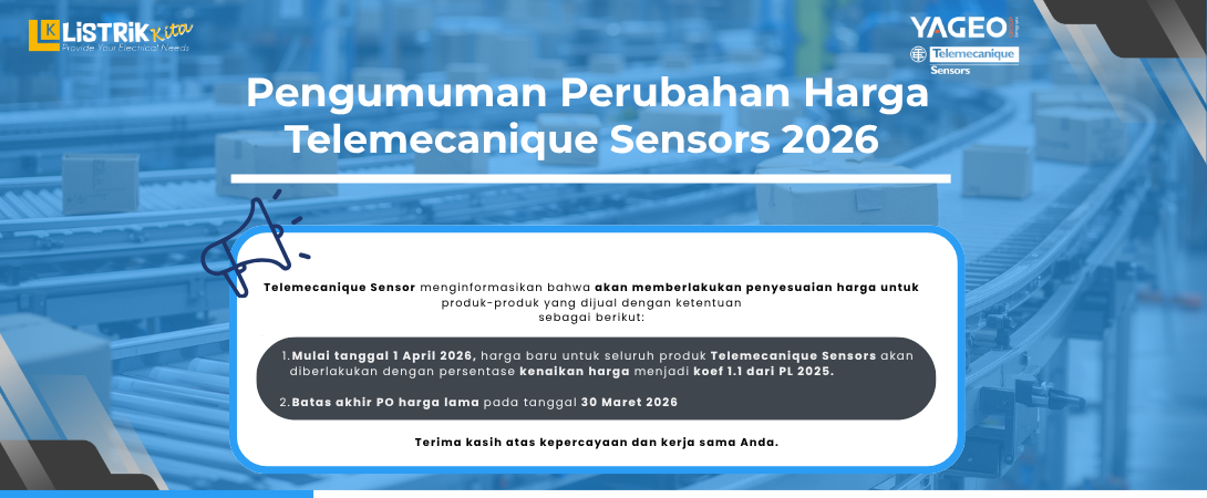 INFORMASI PERUBAHAN HARGA TELEMECANIQUE 2026